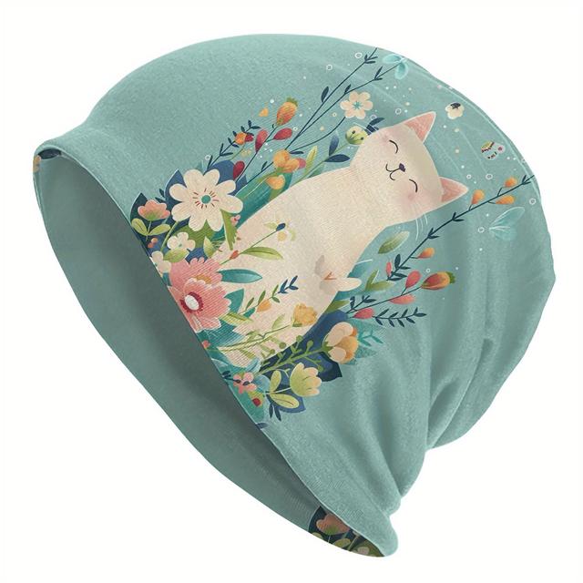 TEMU Stylish Hats For Men Featuring A Cute With Flowers