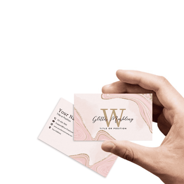 TEMU บัตรนามบัตรหินอ่อนแบบกำหนดเอง - บัตรมืออาชีพกันน้ำด้านพร้อมข้อความ โลโก้ และรูปภาพของคุณ - ดีไซน์หรูหราสำหรับการสร้างแบรนด์ธุรกิจขนาดเล็ก