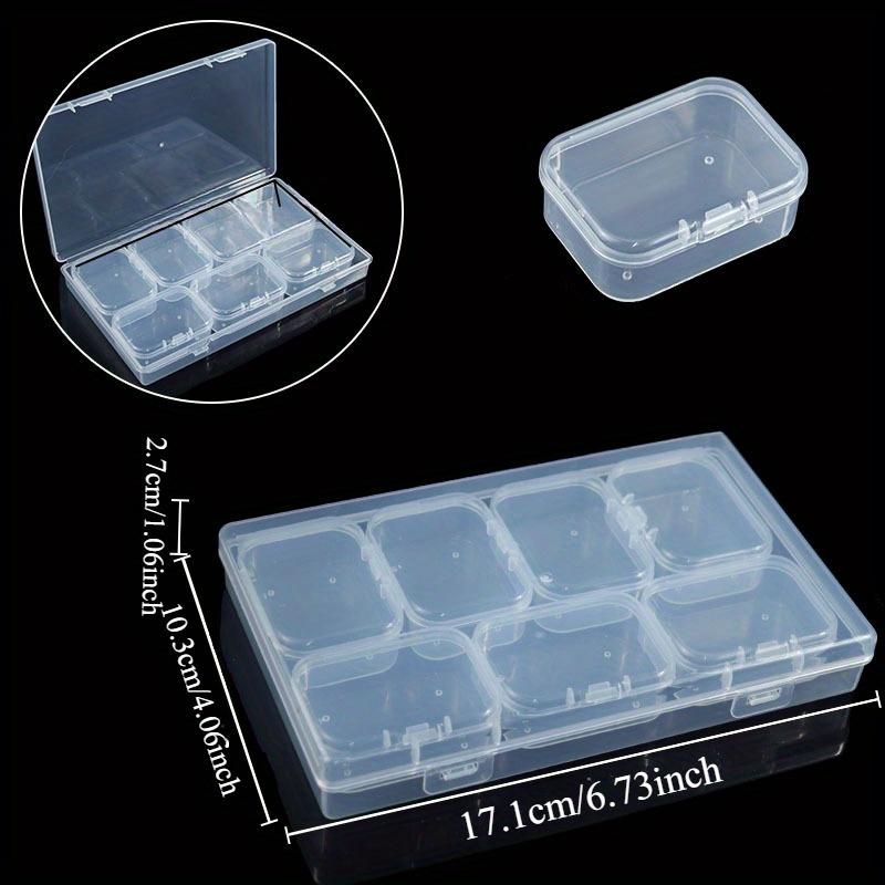 TEMU Organizzatore a scomparti con piccole scatole di stoccaggio aggiuntive - una soluzione per organizzare perline, gioielli e piccoli oggetti .