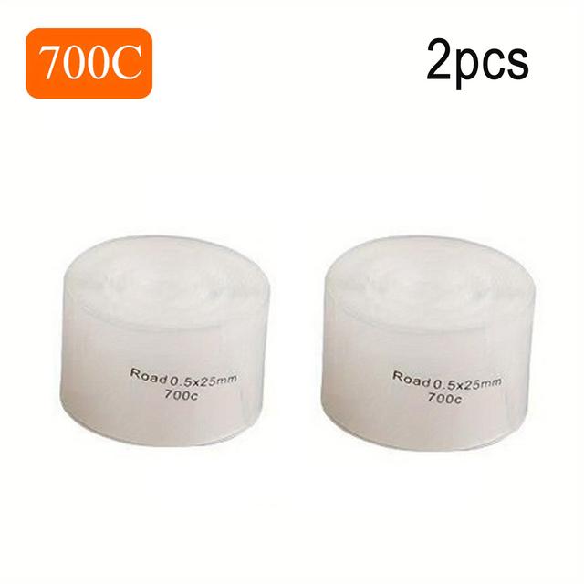 TEMU 2pcs Cycling Puncture Proof Belt 700c 26 27.5 29 Inch Bicycle Tire Liner Inner Tube Protector, For Mountain Bike Repair Stab Tape Pad Additions