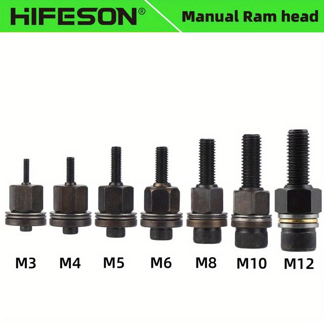 TEMU Hifeson Manual Rivet Nut Tool Head With Electric Adapter For Of M3, M4, M5, M6, M8, And M10