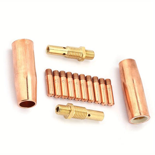 TEMU 14pcs/ Set Nozzle Diffuser Tip Kit For Mig Welding