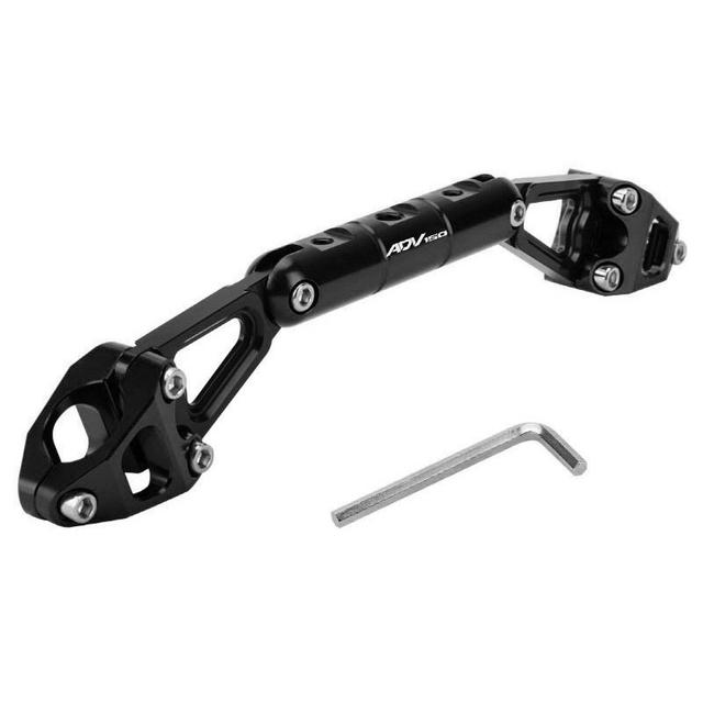 TEMU Adjustable Aluminum Alloy For , - Multifunctional Handlebar Levers With Phone Holder, Navigation Bracket & Hooks