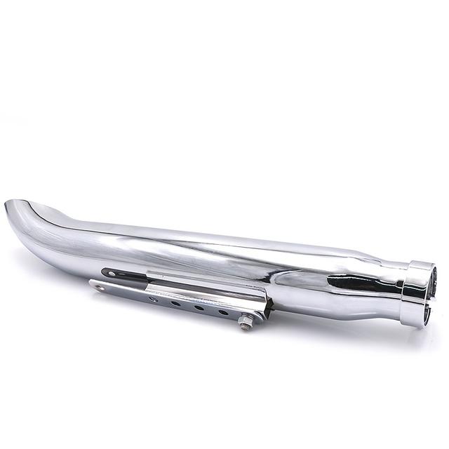 TEMU Compatible con ATV y Motocicleta Vintage: Tubo de Escape con Silenciador de - de Escape de Hierro Duradero, Acabado Resistente a la Corrosión, Tubo de Rendimiento Retro