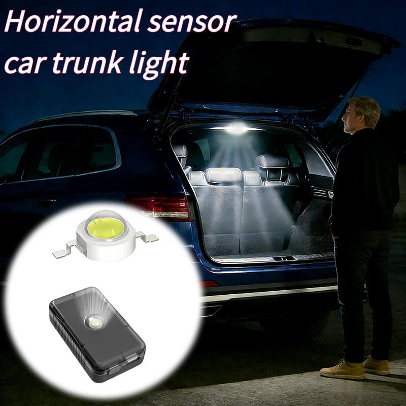 TEMU Luz LED para maletero con sensor de movimiento, iluminación para vehículos, ideal para del motor, fácil instalación