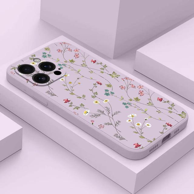 TEMU Funda para Teléfono: Compatible con Honor X9A/B/C/D X8 B X7bd X5C Plus, Estilo Cottagecore Floral, Diseño Simple para Mujeres, Anticaídas, ZBMF-HBB010
