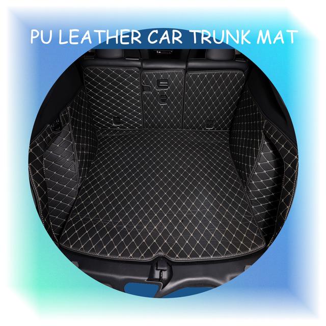 TEMU Tegart For For 2019-2023 Three-layer Pu Cover Full Coverage Non-slip Trunk Mat Travel Carpet Travel Essentials Auto Parts Interior Carpet - Hard