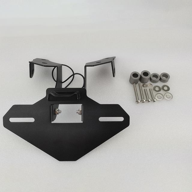 TEMU 450mt 2024 2025 Motorcycle License Plate Holder Bracket Rear Tail Tidy Fender Eliminator Kit For Cf450mt 450 Mt