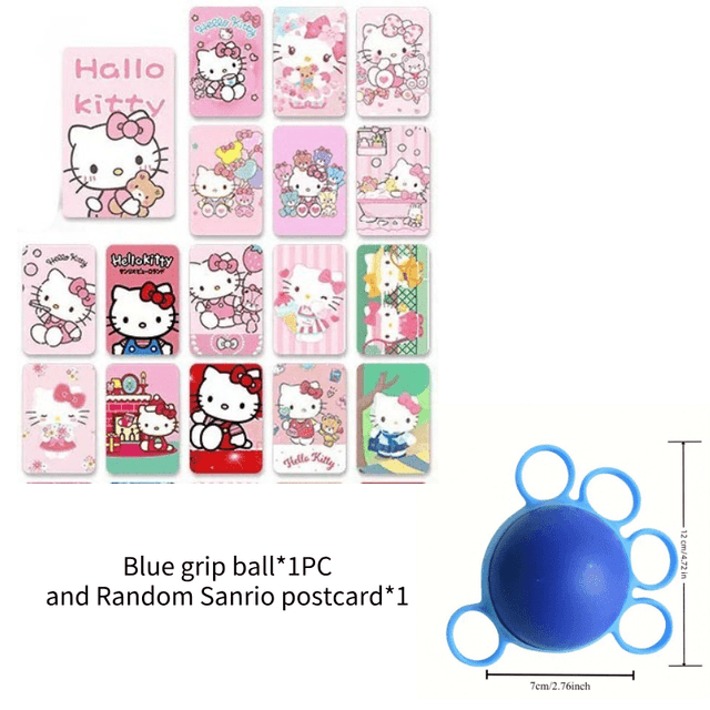 TEMU []1pcs Grip Ball Finger Strength Training Ball For Men Women Durable Material Fitness Equipment Perfect Gift For Sports Lovers And Random Postcard