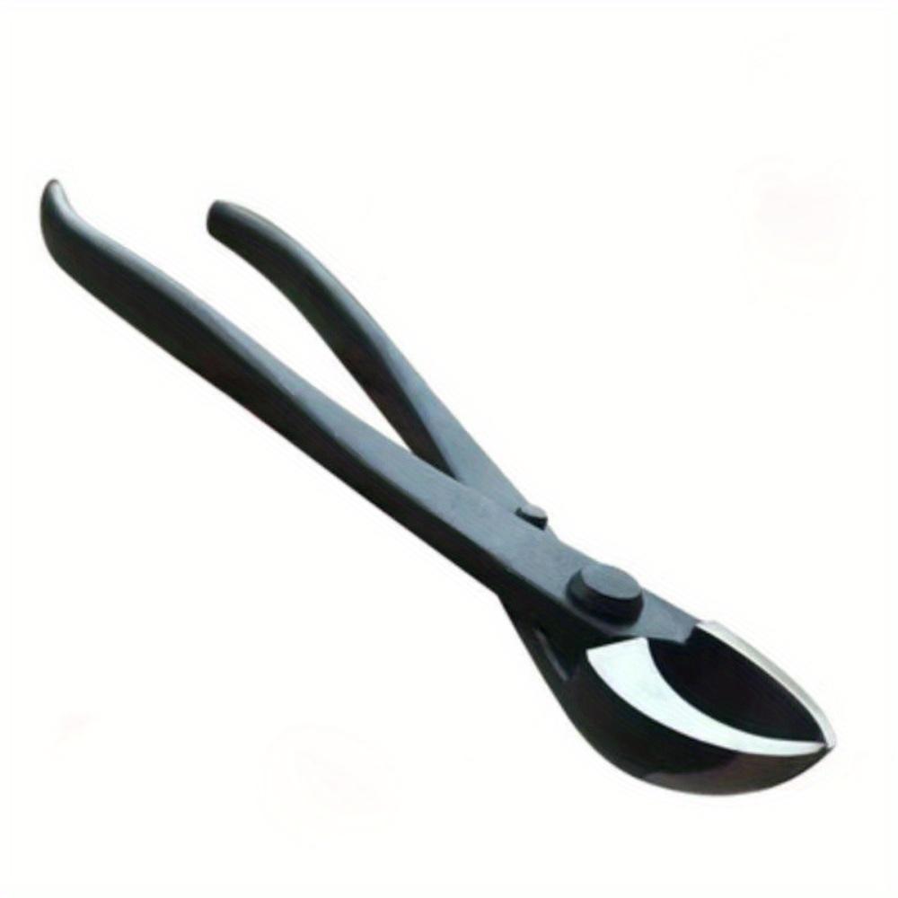 TEMU Bonsai Angled Pruning Shears, Gardening Shears Branch Side Branch Bonsai Branch Shears Round Edge Branch Shears With Ergonomic Handle For Garden Hedge Bonsai 1pc