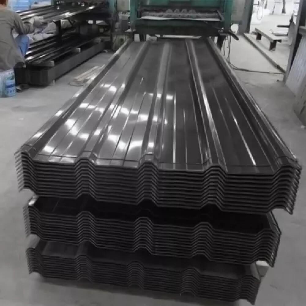 TEMU 24x Corrugated Sheet 14sqm Corrugated Metal Sheet Metal Roofing Sheet Steel Tile Temporary Removable