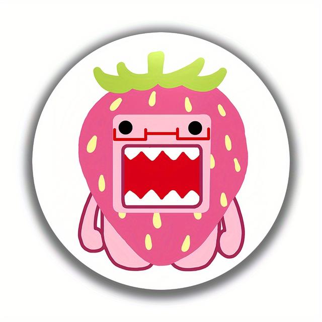 TEMU 남성용 애니메이션 만화 패션 브로치 - 남녀공용 원형 배지/핀 - 의류, 모자 및 백팩에 적합한 정교한 액세서리 - 가족, 동급생 및 친구를 위한 완벽한 재미있는 선물 - 최신 모델, 2025, 1개, 트렌디