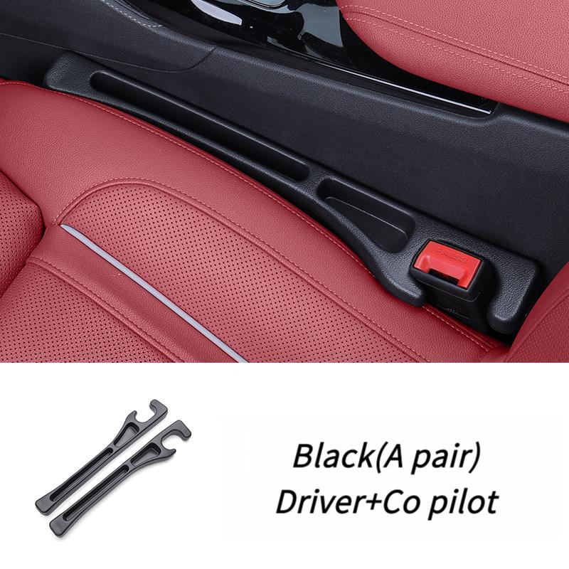 TEMU 2pcs Car Seat Filler Strips, Side Seam Leak-proof Plug Strips, Seat Organizer Storage Slots, Double-sided And Storage Design, Can Store Small Items, Suitable For Most Cars, Ideal Holiday Gift