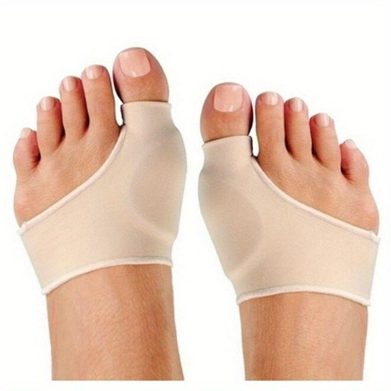 TEMU 2pcs Breathable Washable Gel Pads- Night Use, Running, And Home Foot Care, Suitable For Toes And Pressure