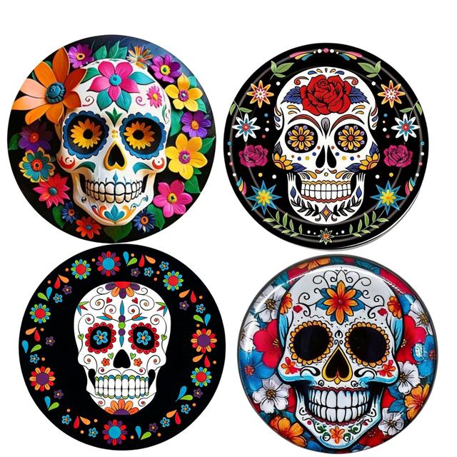 TEMU 4pcs Funny Golf Ball Markers - 4 Color-coded Styles Suitable For Men Golfers, Dad, Husband Gifts, Multicolor Marker Sets For Course Accessories, Birthday & Father' Day Gifts For Golfers