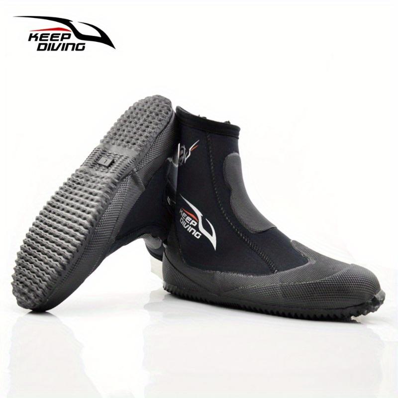 TEMU 4/5mm Neoprene Diving Boots High Quality Non-slip Snorkeling Water Shoes
