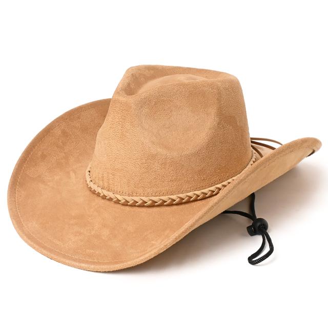 TEMU 여성 웨스턴 모자 - / 브라운 탸너/ - 경마, 웨스턴 파티, 결혼식, 행사용 경량 논스트레치 라이딩 모자 - 빈티지 웨스턴 의상 액세서리, 모자, 웨딩 액세서리, 레트로 패션, 파티 참가자