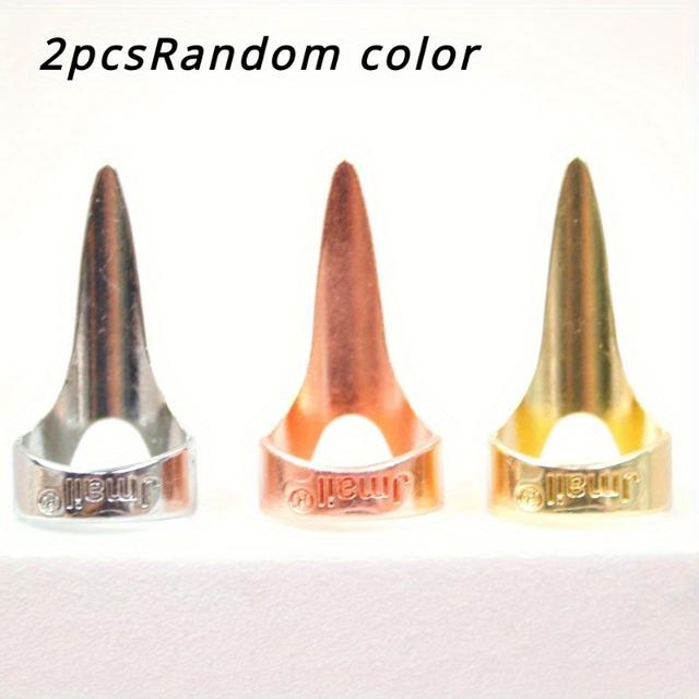 TEMU 2 Piezas de Set para Peinado Metálico - Adecuado para Todo Tipo de Cabello, Sin Fragancia