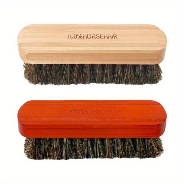 TEMU 2pcs/set-mixed Colors Soft Cleaning Brush Genuine Detailing Brush Car Interior Detailing Tool For Car Cleaning And Washing