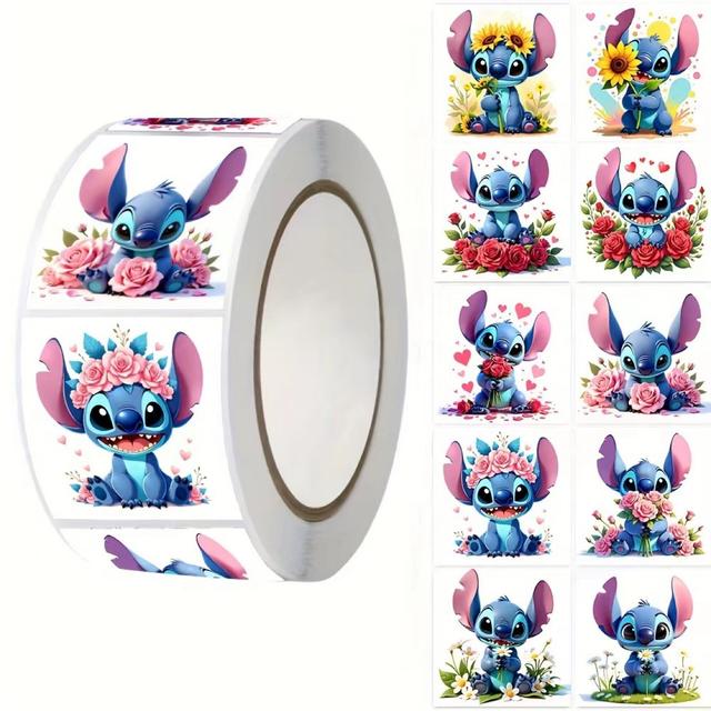 TEMU 500 szt. Naklejek Doodle do Pieczętowania, Idealne do Dekoracji Biura, Etykiet Biurowych, Zamykania Kopert, Dekoracji na Przyjęcia i Akcesoriów Biurowych