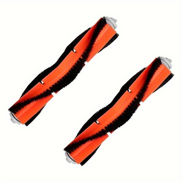 TEMU 2 Replacement Parts Compatible With For Xiaomi Mi 1/1s And For S5 S50 S55 T4 S6 Robot Vacuum, Including Roller Brush Cover And Main