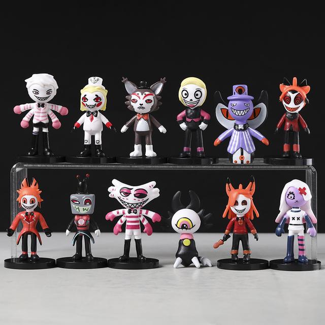 TEMU Collection Of Pvc Toy Figures For Display, Measuring 6-7cm, Perfect For Animation Enthusiasts