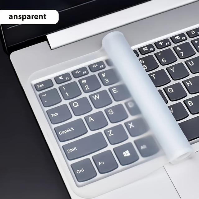 TEMU Ultra-thin Keyboard Protector For 12-14 Inch Laptops, - Waterproof And Dust Proof Cover, Available All Year Round