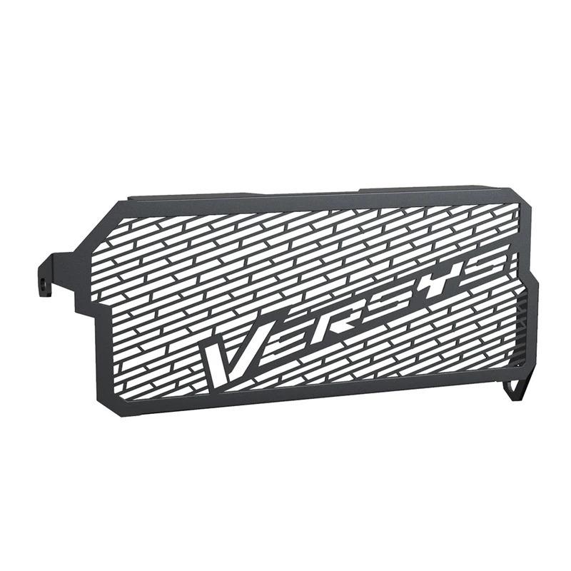 TEMU Stainless Steel Radiator Guard For Kawasaki 650 (2015-2024), Motorcycle Tank Grille Protector Mesh Cover, Fits Models Kle650 And Versys650