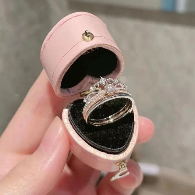 TEMU 1 Anillo de Zirconia Sintética de Lujo | Elegante Cobre Chapado en Plata 925, Estilo Boho, Adecuado para Todas y Ocasiones, Regalo Perfecto para Familiares, Amigos y Parejas Significativas