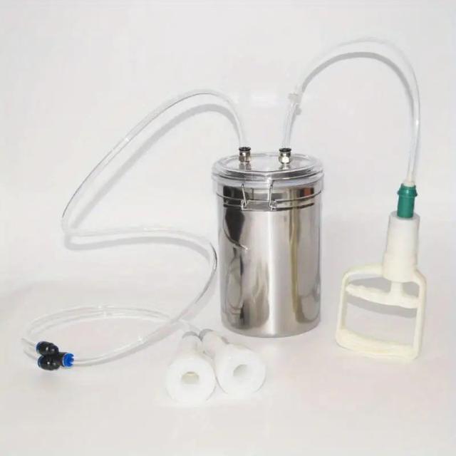 TEMU A Portable Manual Goat And Sheep Milking Machine, Perfect For , Camping, And Off-grid Dairy Production. This Essential Tool For Farms And Outdoor Camping Allows For Milking Without Electricity