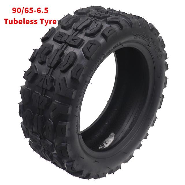 TEMU 11 Inch 90/65-6.5 Tubeless Tyre | For Dualtron Thunder Speedual Plus Scooter, Wear-resistant Vacuum Tyre, Off-road Use Only, Rubber Material, Color