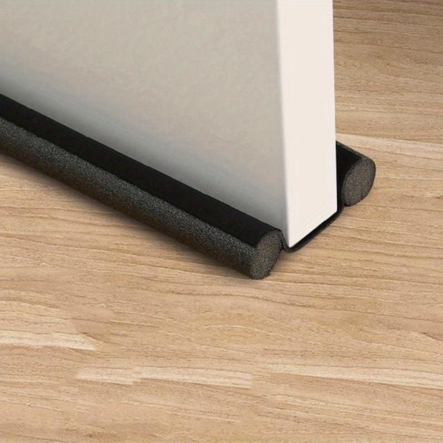 TEMU Jack Door Bottom Sealing Strip Under Door Draft Stopper Soundproof Windproof Noise Reduction, Soundproofing Solution, Flexible Seal, Weatherresistant Material, Noise Reducer,
