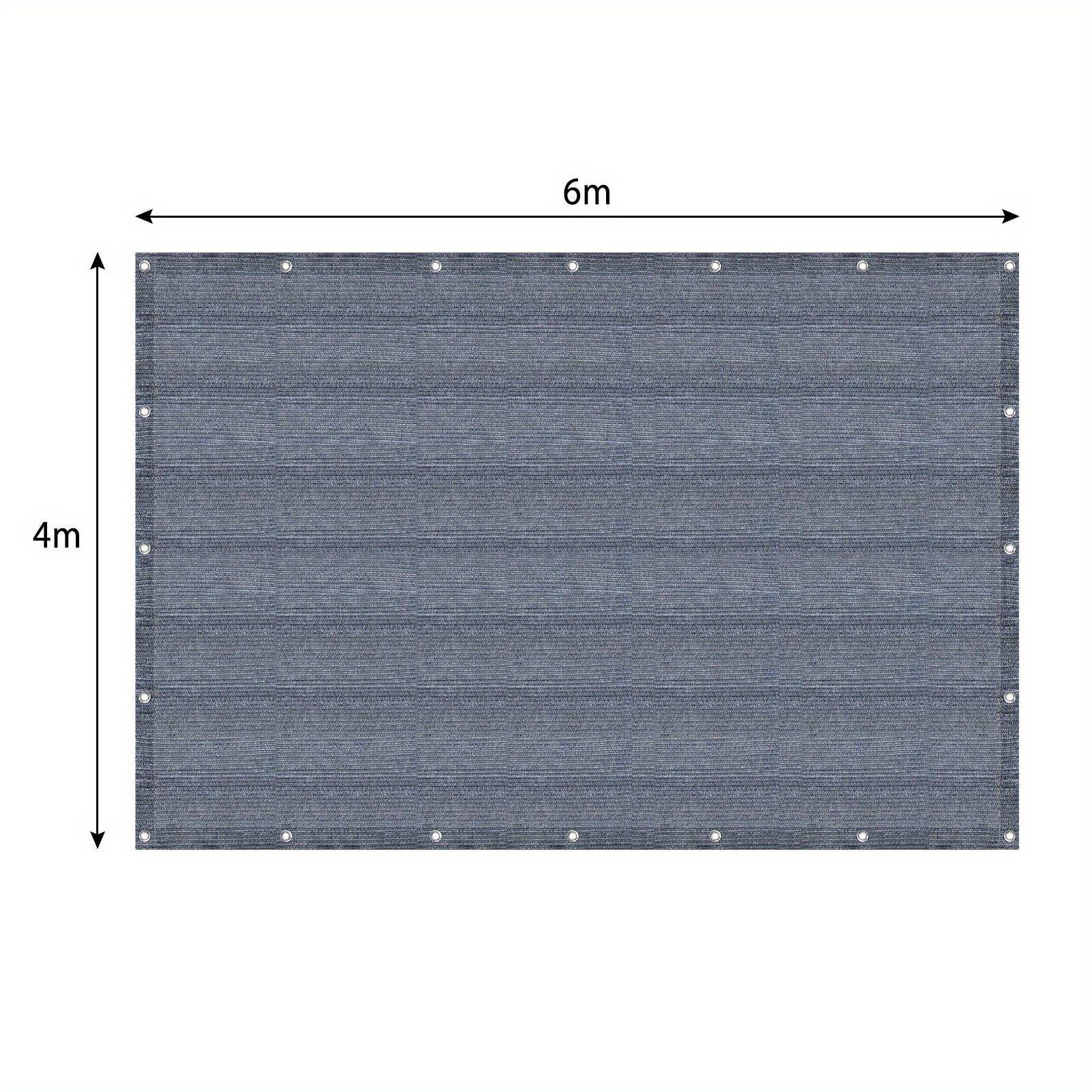 TEMU Heavy-duty Outdoor Camping Mat With Aluminum Frame & Carry Bag - Heavy-duty Pe Ground Cover Suitable For Grass, Dirt, Rv, Tent - Lightweight,, Tear-resistant, Machine Washable Outdoor