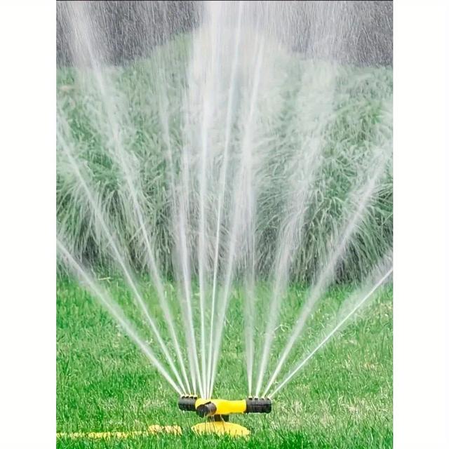 TEMU 1 Piece Of -degree Self-rotating Sprinkler , A Watering Nozzle For Flowers, And Supplies For Gardening And Lawns