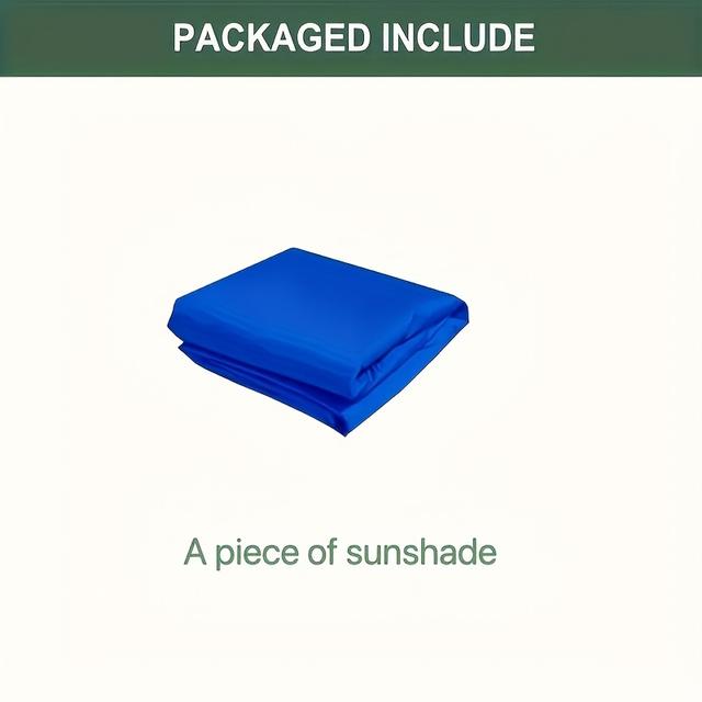 TEMU Canopy Only(without Top Cloth And Stand)made From Durable Polyester Material, 18.1 Inches X 76.7 Inches, Windproof Canopy , Suitable For Camping, Picnicking, Beach Parties, Market Stalls