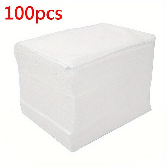 TEMU 100 Disposable Massage Sheets Without Holes, Suitable For Beauty Salons, Spas, And Massage Parlors