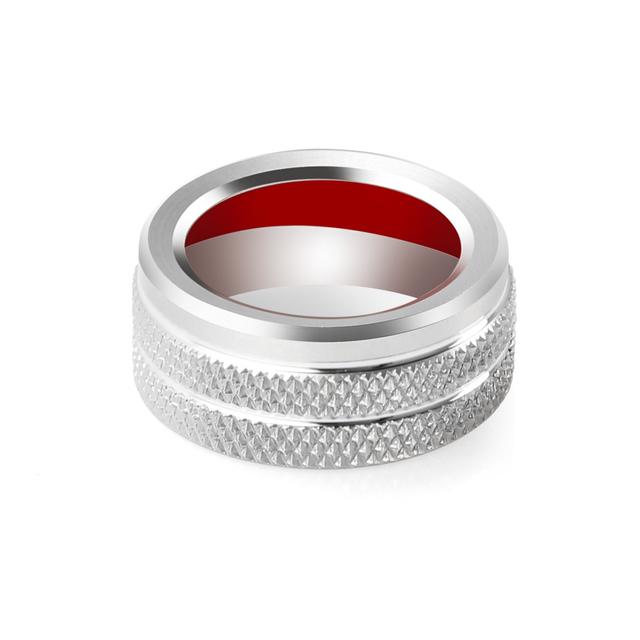 TEMU Accessorio Decorativo Interno per Manopola Regolazione Specchietto Retrovisore Auto VOLKSWAGEN VW MK7 2015-2019