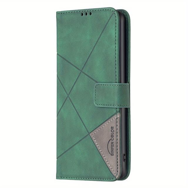 TEMU 05 Modelos de Funda Protectora con Rollo para Xiaomi 14C con Ranura para Tarjeta y Billetera