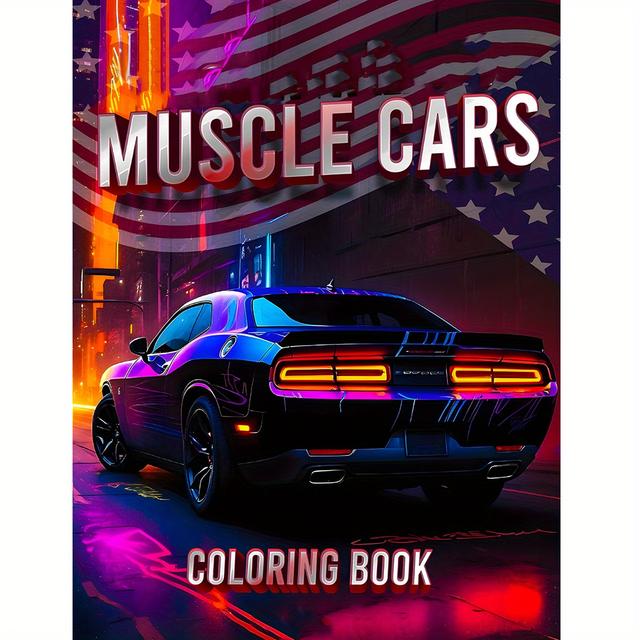 TEMU 1pc Coloring Book For Adults, 22 Pages, Watercolor Paper, Relaxing Hobby, Unique Cover Design, Perfect Gift For Valentine's, Christmas, Halloween, New Year, Birthdays & Parties