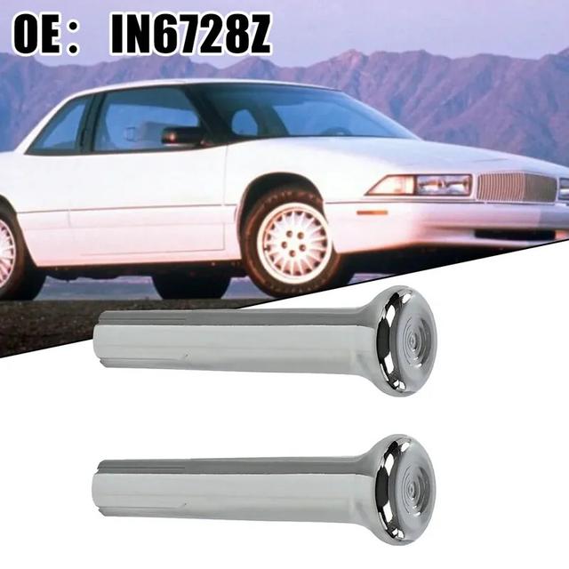 TEMU 2pcs Car Door Knobs For For For For 1971-1988 In6728z