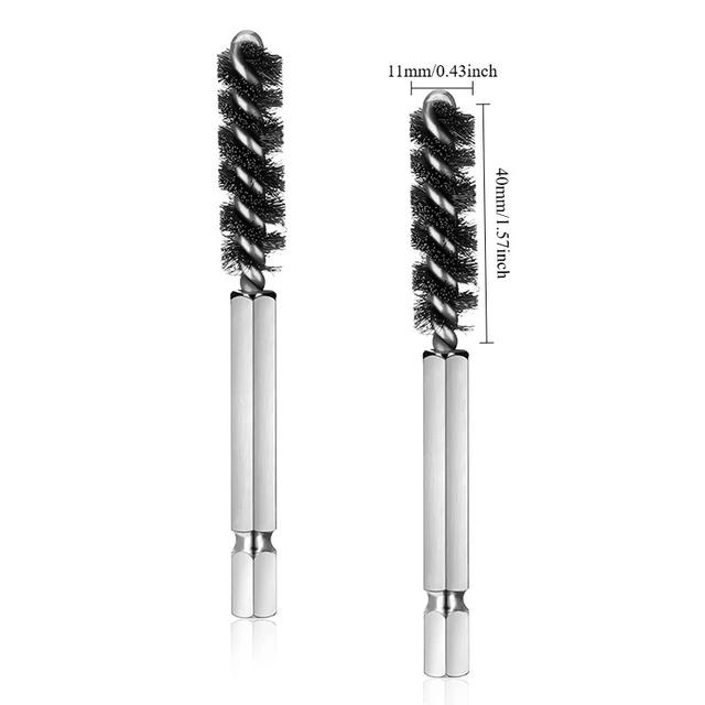TEMU 2pcs Golf Clubs Head Brush Golf Club Brush Wire Brush Cleaning Polishing Tool Electric Drill Wire Brush For Iron And Wood