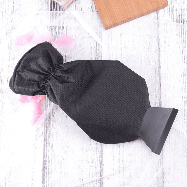 TEMU Handwarme Handschoenen Sneeuwschep IJskrabber Sneeuwborstel Autoschep Autokrabber Wintergereedschap Auto-onderdelen Accessoires