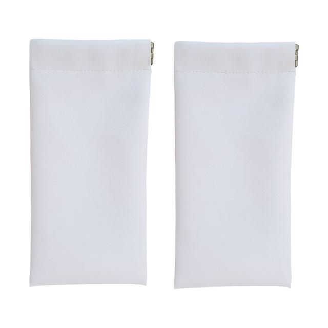 TEMU Tragbare Brillen- und Brillenhalterung aus Kunstleder mit automatischer Schließung und Wärmeübertragungsdruck.