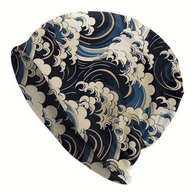 TEMU 【メンズ】ウェーブデザインがおしゃれなベニーハット