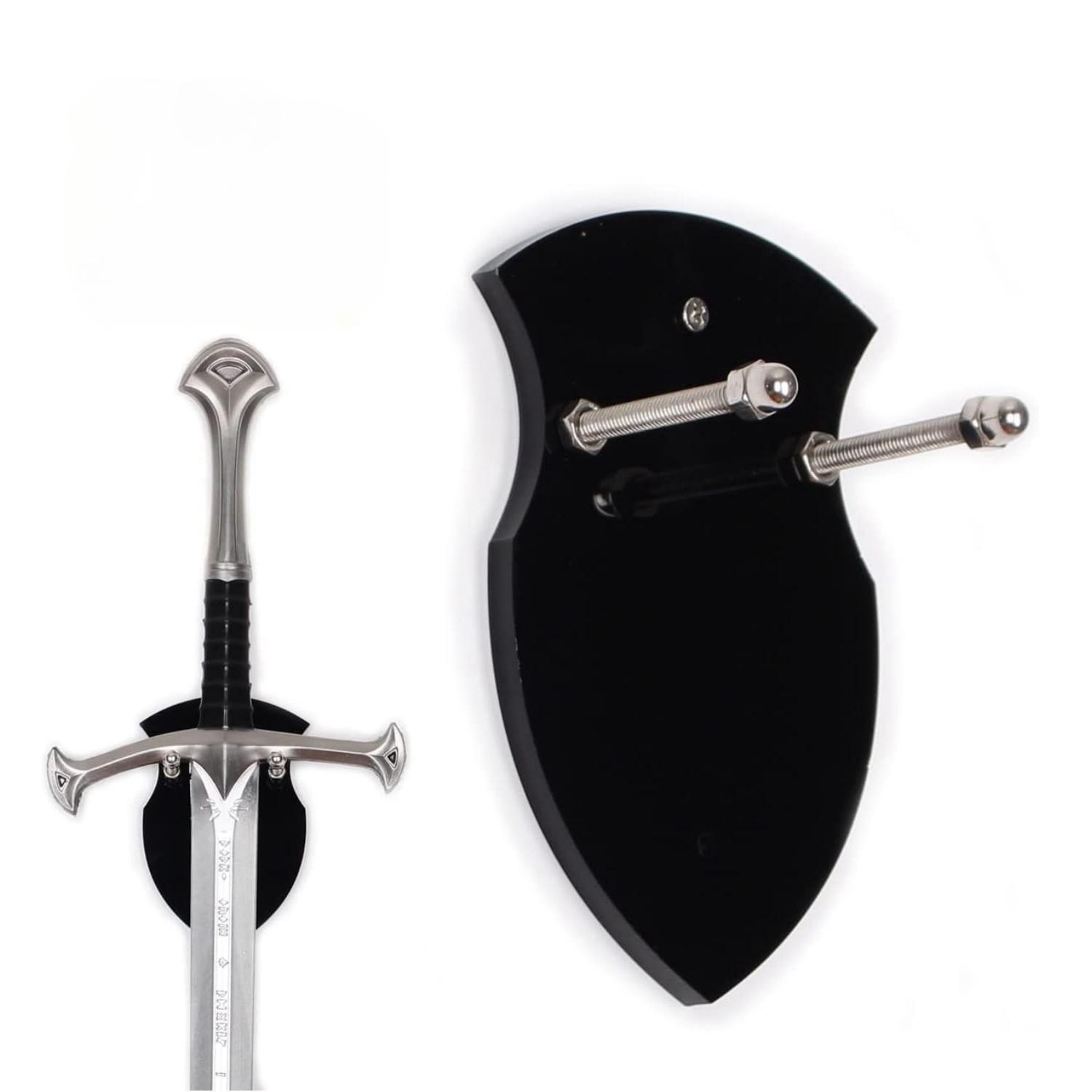TEMU Itechjoy 1-pack Acrylic Wall Mount - Vertical Display Holder For Swords & , Decor & Collection Showcase