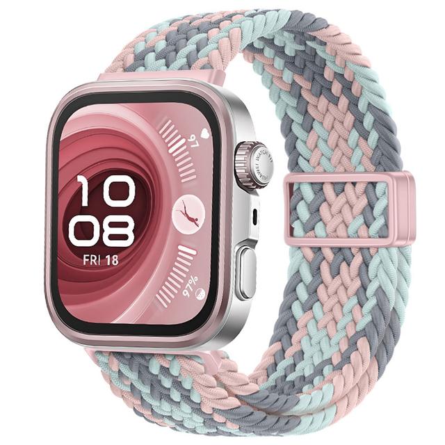TEMU 1pc Correa Deportiva Magnética Trenzada de Nylon Transpirable Compatible con Huawei Watch , 3 y Pro