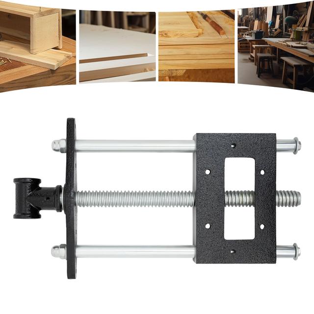 TEMU Manual Wood Vise, Front Pliers Vise, Woodworking Vice For Woodworking, Carving And Sanding, Metalworking, Woodworking Artwork