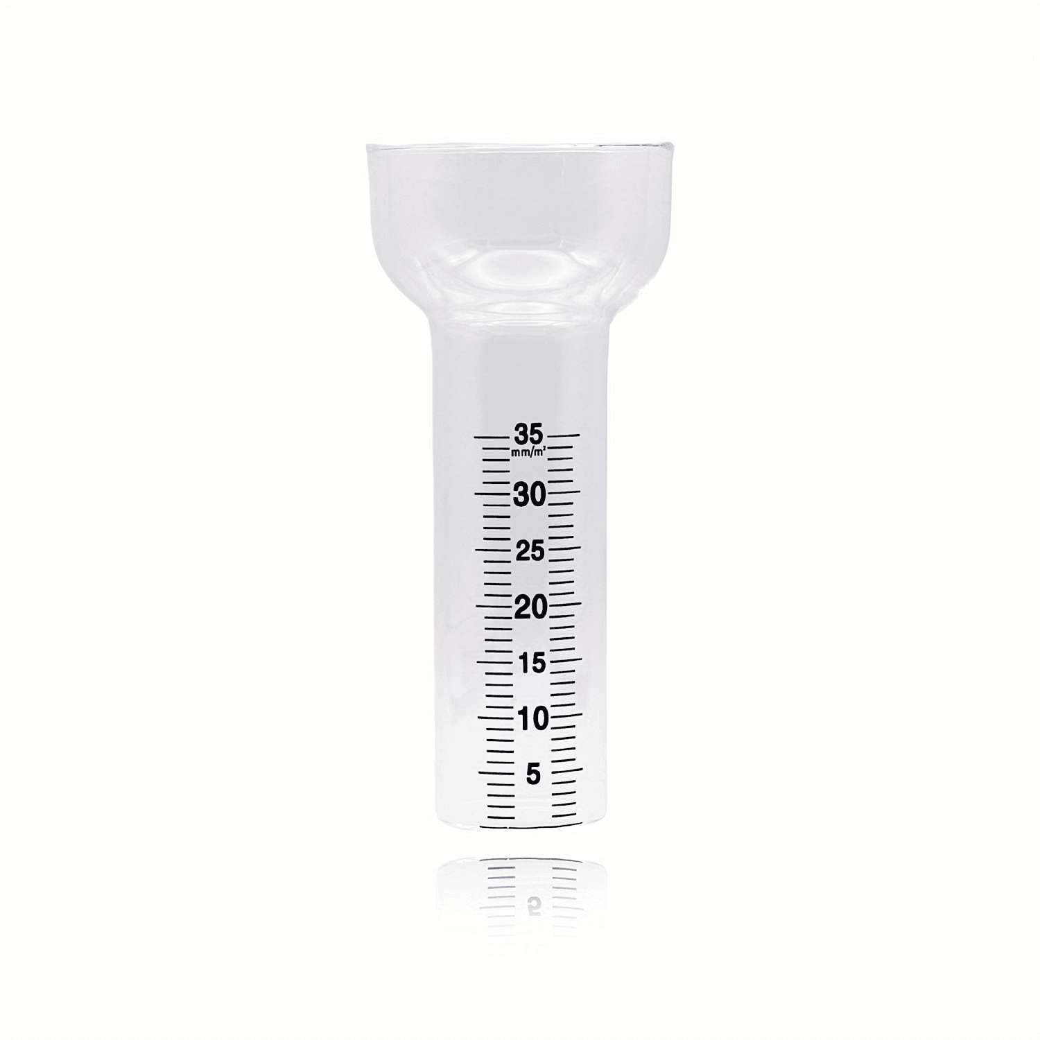 TEMU A High Borosilicate Gauge With High , Featuring Clear Measurement Scales For Precise Measurement In Gardens And Yards, Suitable For Outdoor Rain Measurement.