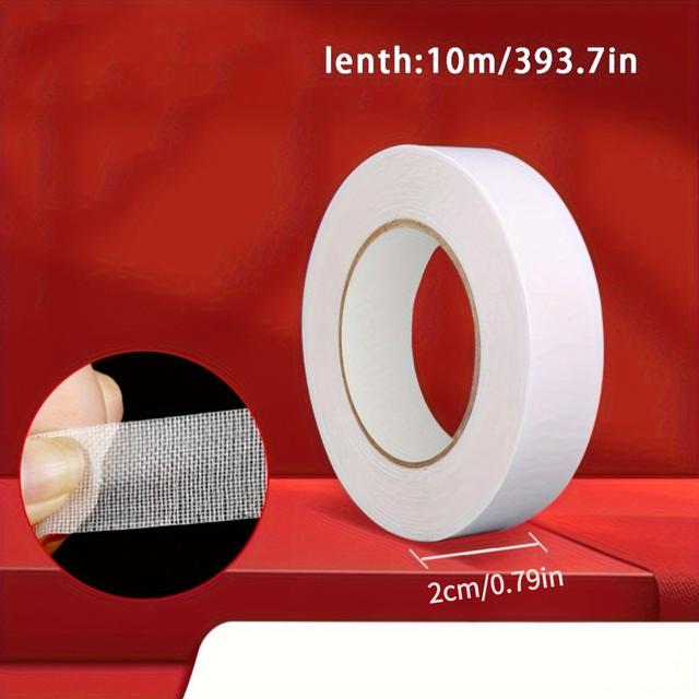 TEMU 1 Rollo de Herramienta para Acortar Dobladillos de Pantalones Sin Costura Sin Plancha Pegatinas Autoadhesivas Clip de Ajuste para Pantalones Largos