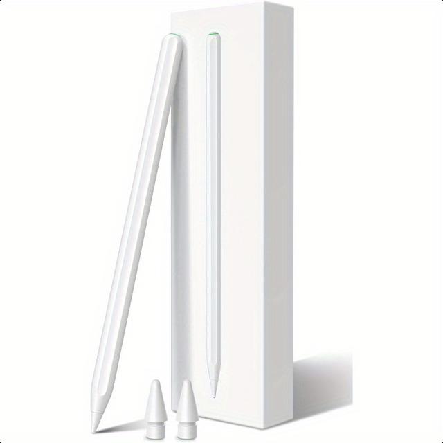 TEMU Stylus Pen For Ipad Pencil With Magnetic Wireless Chargingcompatible With Ipad Pro 12.9in 3 4 5 6 Ipad Pro 11 Inch 1 2 3 4 Ipad Air 4 5 Ipad Mini 6